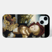 JONG MEISJE, ANTIEK VINEYARD GRAPES EN WIJN Case-Mate iPhone CASE (Achterkant (horizontaal))