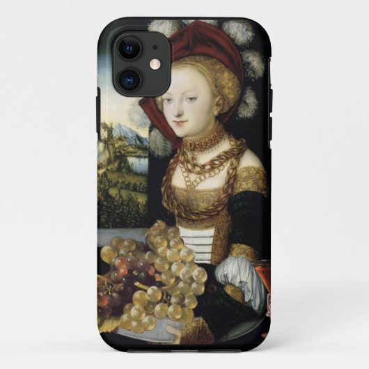 JONG MEISJE, ANTIEK VINEYARD GRAPES EN WIJN Case-Mate iPhone CASE (Achterkant)