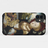 JONG MEISJE, ANTIEK VINEYARD GRAPES EN WIJN Case-Mate iPhone CASE (Achterkant (horizontaal))