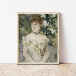 Jong meisje in een baljurk | Berthe Morisot Poster