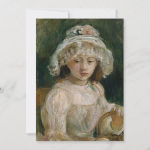 Jong meisje met Pet Berthe Morisot