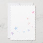 Jong Meisje Roller Schaatsen Verjaardagsfeest Kaart (Achterkant)