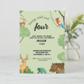 jong wild drie kaart (Staand voorkant)