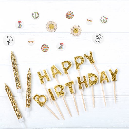 Jong, Wild & Drie | Kind B-Day Confetti | Boho