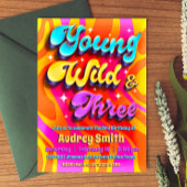 Jong, Wild en Drie - Geweldig  Kaart