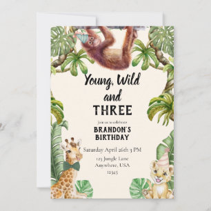 Jong, wild en drie kaart