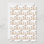 Jong Wild en Drie Schattige Meerkat Derde Verjaard Kaart (Achterkant)