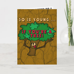 Jonge 50e verjaardag Uitnodigingen