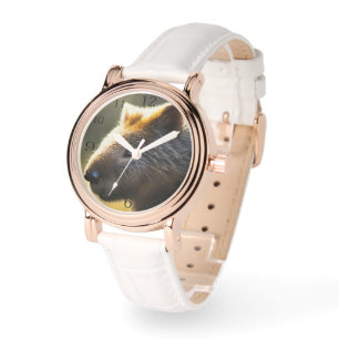 Jonge Australische Wombat, Compacte Spiegel Horloge