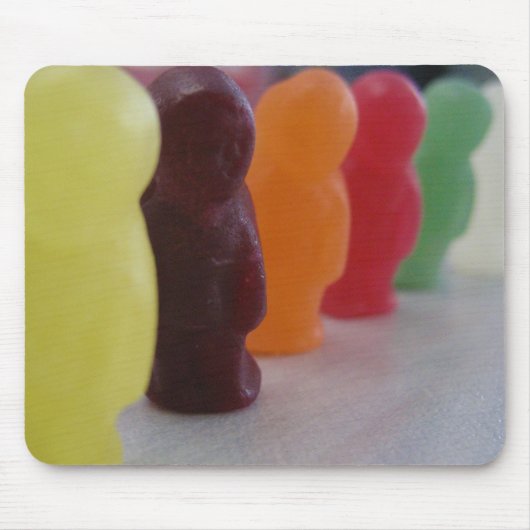 Jonge baby's op de parade muismat (Voorkant)