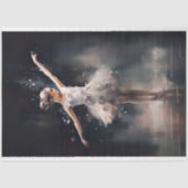 Jonge Ballerina 4 Decoupage Papier (Voorkant)