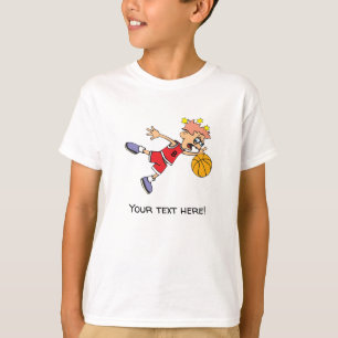 Jonge Basketbalspeler T-shirt