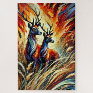 Jonge Bucks 1000 Stuk Puzzel