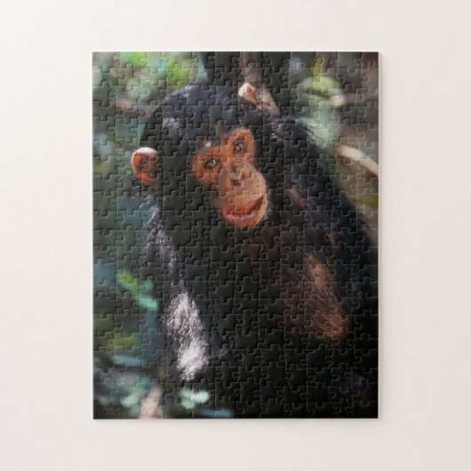 Jonge chimpansee legpuzzel (Verticaal)