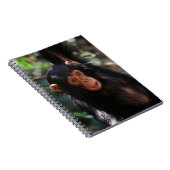 jonge chimpansee notitieboek (Rechterzijde)