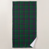 Jonge Clan Tartan Strandhanddoek Strandlaken (Voorkant)