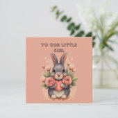 Jonge Dochter Valentijn Kaart (Staand voorkant)