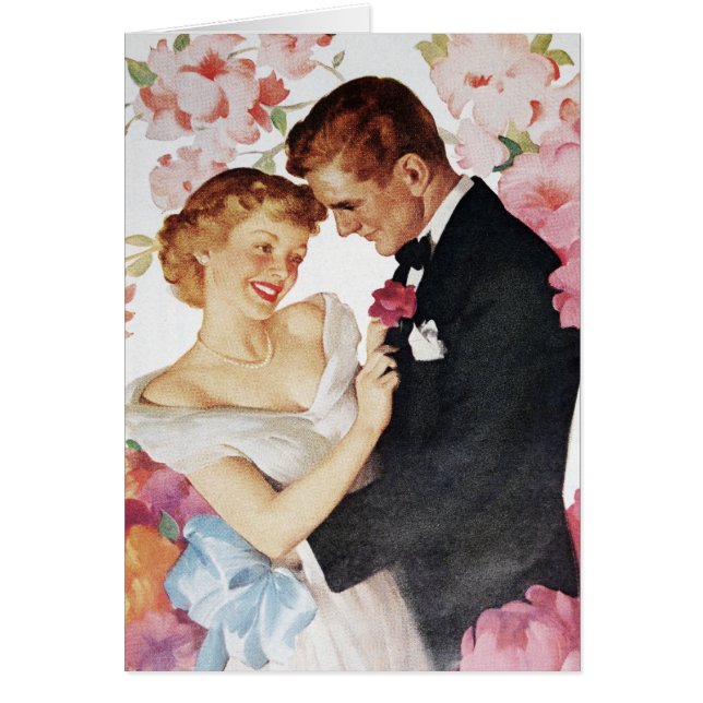 Jonge echtpaar formeel draag (Voorkant)