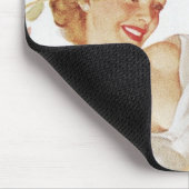 Jonge echtpaar formeel draag muismat (Hoek)