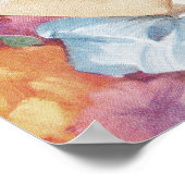 Jonge echtpaar formeel draag poster (Hoek)