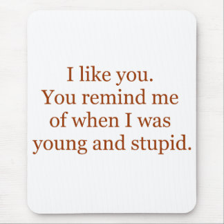 Jonge en Stomme Mousepad Muismat