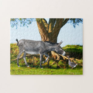 Jonge Eno en Henri puzzel