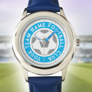 Jonge Football Fan of Football Supporter Horloge