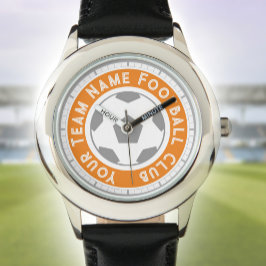 Jonge Football Fan of Football Supporter Horloge