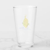 Jonge Gele Koetsvis Glas (Achterkant)