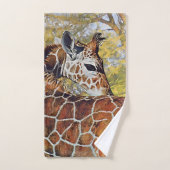 Jonge Giraffe Handdoek (Handdoek)