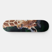 jonge giraffe skateboard (Horizontaal)