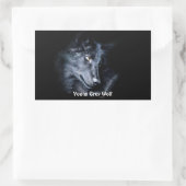 JONGE GRIJZE WOLF Wildlife Supporter Stickers (Tas)