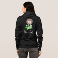 Jonge Hedgehog & Aardbeienbloemen gepersonaliseerd