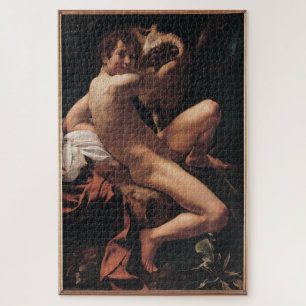 Jonge Heilige Johannes de Doper met Ram - Caravagg Legpuzzel