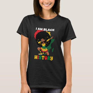 Jonge hoogbegaafde en zwarte geschiedenis maand me t-shirt