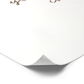 JONGE Instructeur Waterverf Meditation Pose Om Sig Poster (Hoek)