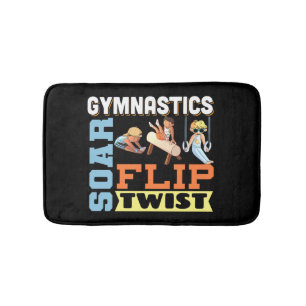 Jonge jongens Quote: Soar Flip Twist Badmat
