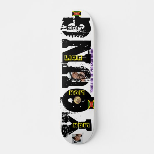 JONGE LEEUW Skateboard (Voorkant)