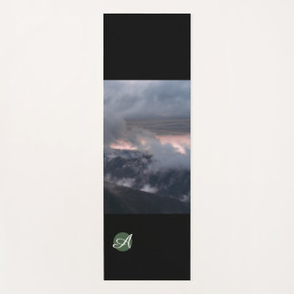 JONGE MAT CLOUDS EN STARS GEPERSONALISEERD INITIAA