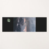 JONGE MAT CLOUDS EN STARS GEPERSONALISEERD INITIAA (Voorkant (horizontaal))