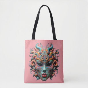 Jonge Medusa - Psychedelische Mythologie Art T-Shi Draagtas