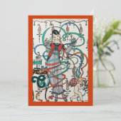 JONGE MEISJES, COLORFUL RIBBONS VRIJGEZELLENFEEST KAART (Staand voorkant)