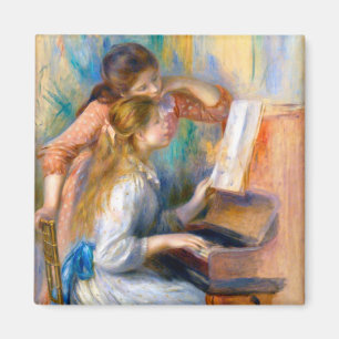 Jonge meisjes in de Piano, Renoir Magneet