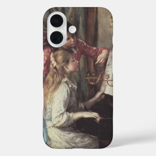 Jonge meisjes in Piano door Pierre Renoir Case-Mate iPhone Case (Achterkant)