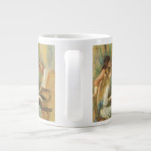 Jonge meisjes in Piano door Pierre Renoir Jumbo Mok (Achterkant)