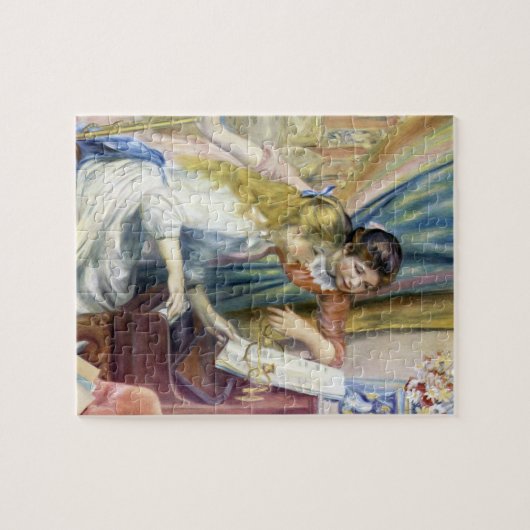 Jonge meisjes in Piano door Pierre Renoir Legpuzzel (Horizontaal)