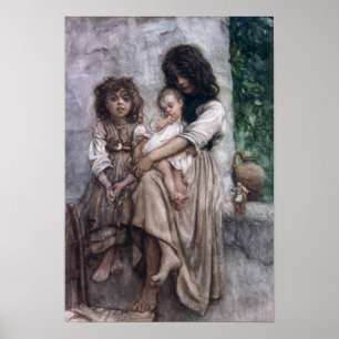 Jonge meisjes van Ischia Poster