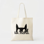 Jonge mensen Funny Black Cat Tote Bag (Voorkant)