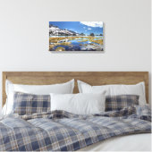 Jonge meren - Yosemite - Sierra Nevada - Bergen Canvas Afdruk (Insitu (Slaapkamer))