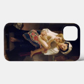 Jonge moeder die haar kind bezoekt Case-Mate iPhone case (Achterkant (horizontaal))